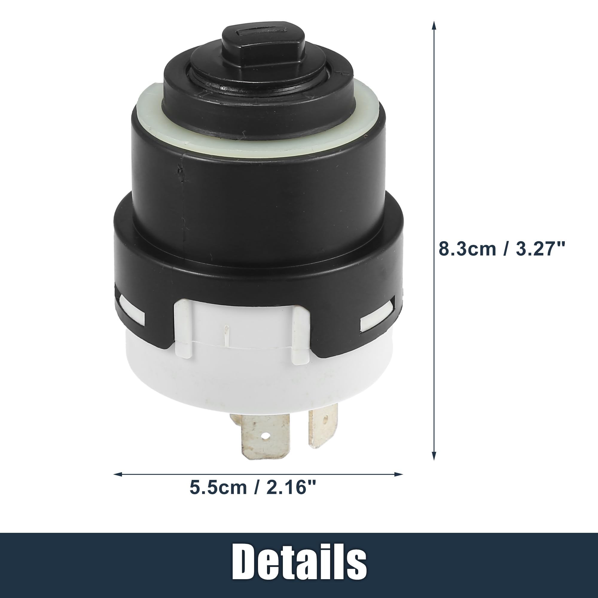 Amazon.com: uxcell Ignition Switch with 2 Keys for JCB Excavator